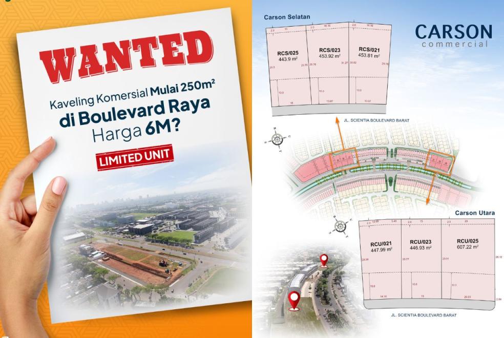 KAVLING COMERCIAL SUMMARECON