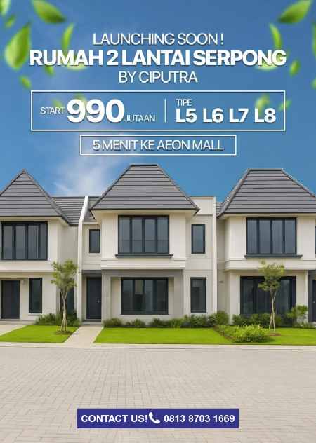 Hunian Modern di Citra Garden Serpong