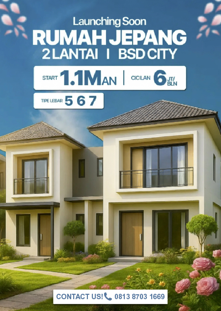 RUMAH 1Man DI BSD