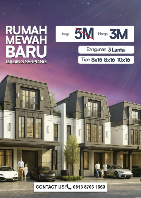 New Luxury Cluster Gading Serpong‼️