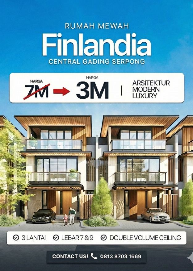 ⭐ Rumah Mewah Central Gading Serpong‼️