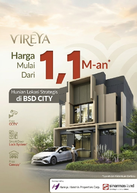 ⭐ Rumah Termurah BSD Start 1.1 M-an‼️